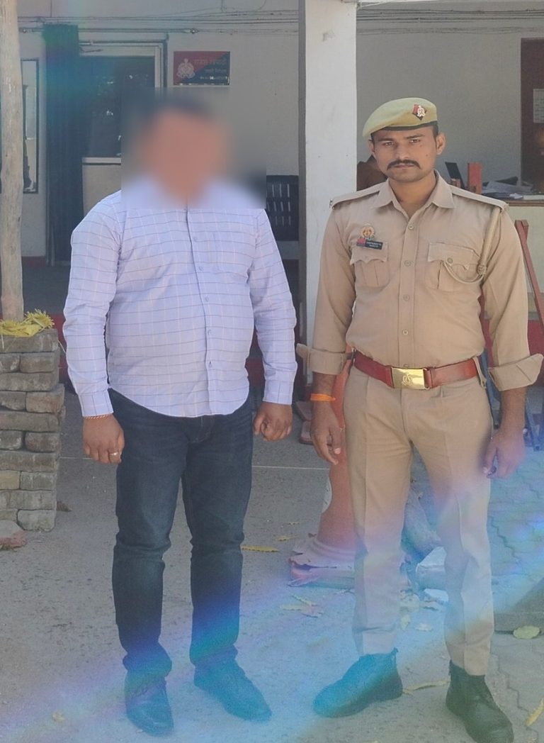 गोमतीनगर पुलिस ने वांछित वारंटी अभियुक्त को किया गिरफ्तार