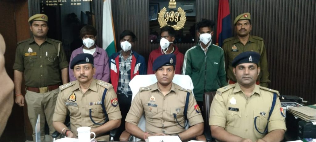 सुपारी देकर हत्या की रची थी साजिश, पैसों के विवाद में हत्या कर चारों आरोपी गिरफ्तार