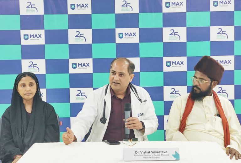 मैक्स हॉस्पिटल, लखनऊ में दुर्लभ ओपन-हार्ट सर्जरी से 46 वर्षीय महिला की जान बचाई गई