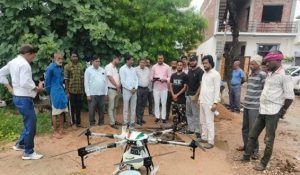 मच्छरजनित बीमारियों से बचाव के लिए नगर निगम का ड्रोन से एंटी लार्वा छिड़काव अभियान