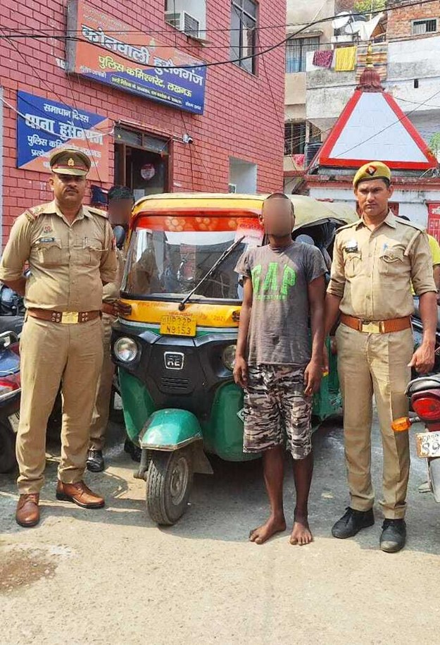 हुसैनगंज पुलिस ने शातिर चोर को दो चोरी किए गए ऑटो वाहनों के साथ गिरफ्तार किया