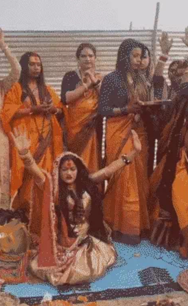 माघ मेले में किन्नर अखाड़े ने किया भूमि पूजन