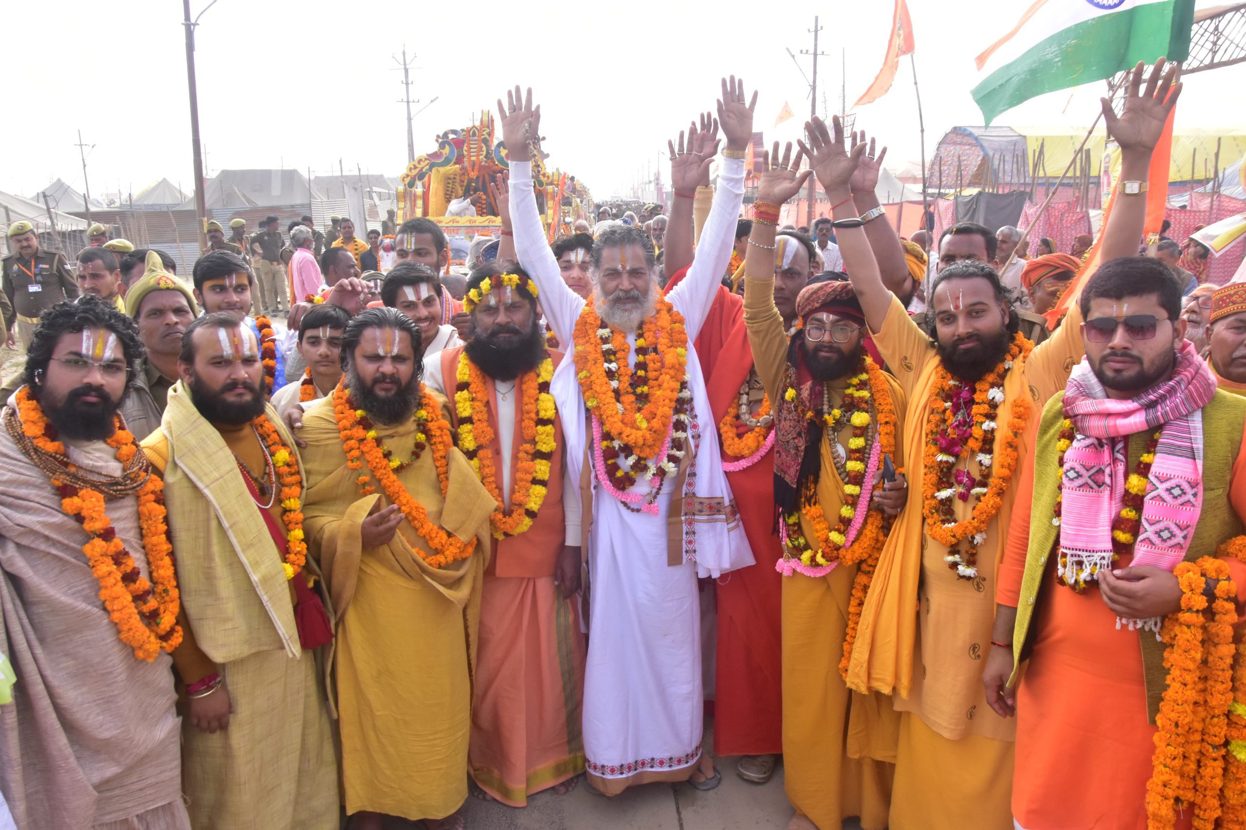 सजधज के साथ निकली भाष्यकार स्वामी रामानुजाचार्य की भव्य